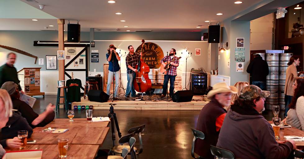 live concert at brewery