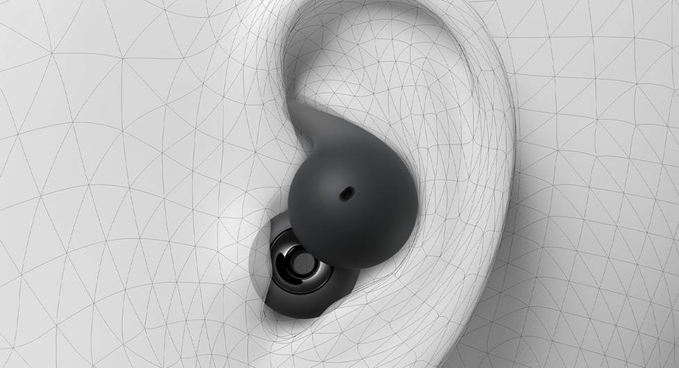 Sony LinkBuds in ear
