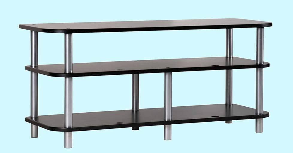 Sanus AFV48b three-shelf TV stand