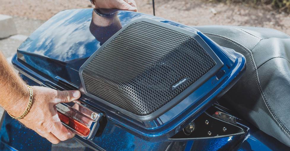 Rockford Fosgate TMS69BL9813 Power Series 6"x9" 2-way speakers for 1998-2013 Harley-Davidson® motorcycles with hardshell bags