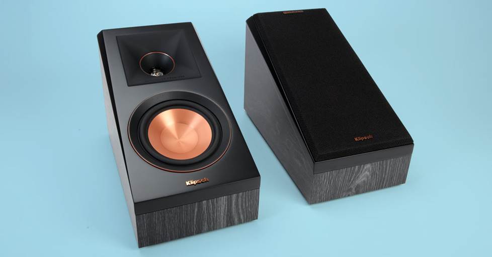example of heigh speakers, klipsch brand
