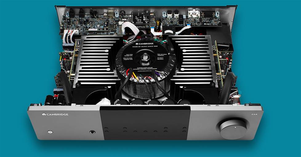 Cambridge Audio EXA100 integrated amplifier transformer