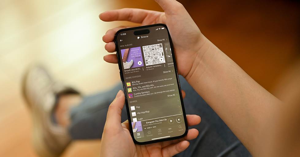 BluOS, Bluesound's control app