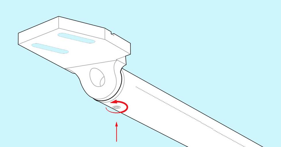 End of tonearm MOFI