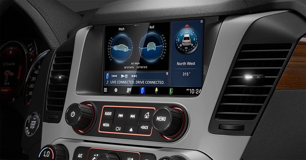 Direct Replacment stereo in 2020 Chevrolet Tahoe.