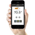 The PEQ app lets you control your smart thermostat even when you're away from home.