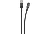 Scosche StrikeLine™ USB-A to Lightning® Cable (10-foot, Gray)
