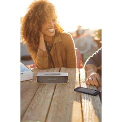 The Bose® SoundLink® Mini brings your music with you almost anywhere.
