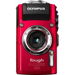 Olympus TG-3 camera (red)
