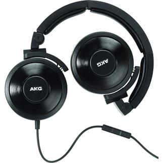 AKG K619 DJ headphones with in-line remote and microphone