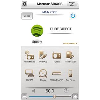 Marantz SR5008 7.2-channel home theater receiver with Apple AirPlay and free remote app for iOS and Android