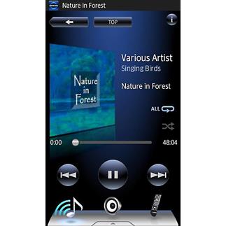 Onkyo's free remote app for Apple and Android