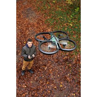 The Parrot AR.Drone 2.0 lets you shoot high-quality video and still photos from an aerial perspective.