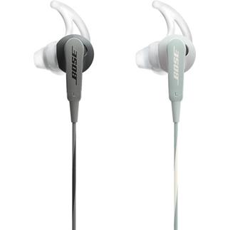 Both colors of the SoundSport in-ear headphones