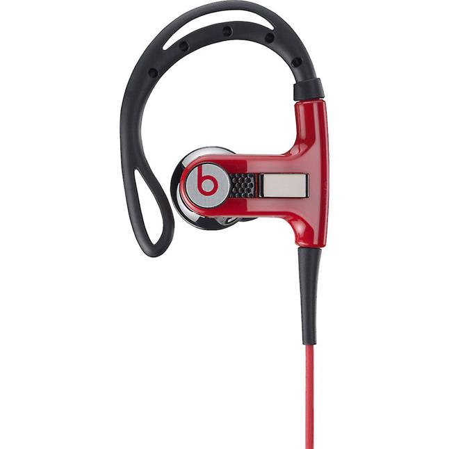 Sports headphones offer a secure fit