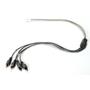 On-Q RJ-45 to Four RCA Audio Cable Front