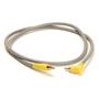 On-Q RCA To RCA Patch Cable, 90 Degree Front