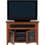 BDI Novia™ Series 8421 Cocoa: Doors open (TV and components not included)