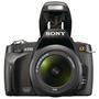 Sony Alpha DSLR-A230 Two-lens Kit With flash extended