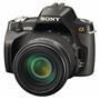 Sony Alpha DSLR-A230 Two-lens Kit With 55-200mm lens attached