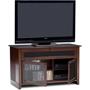BDI Novia Series 8426 Cocoa - cabinet doors open (TV, components and DVDs not included)