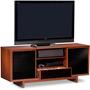 BDI Cirrus 8158 Natural Cherry - media drawer open (TV, components, and media not included)