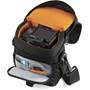 Lowepro Adventura™ 120 Shown open with accessories (not included)