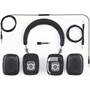 Bowers & Wilkins P5 Headphones with earpads removed and included accessories