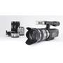 Sony Handycam® NEX-VG10 Shown with compatible lenses (not included)