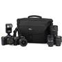 Lowepro Nova 200 AW Black (with SLR cameras & lenses, not included)