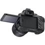 Nikon D5100 Kit Back (angled view with LCD screen extended)