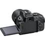 Nikon D5100 Kit Back (with LCD screen extended and rotated up)
