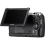 Sony Alpha NEXC3A Back with display tilted up
