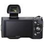 Sony Alpha NEX-5N Back, optional viewfinder attached (not included)