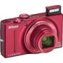 Nikon Coolpix S8200 Flash up - Red