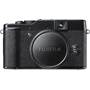 Fujifilm FinePix X10 Front, straight-on, lens capped