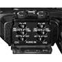 Canon XF105 High Definition Camcorder Audio input control panel