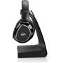Sennheiser RS 220 Side view of headphones and docking station