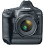 Canon EOS 1D X (no lens included) Front, straight-on, with EF 50mm f/1.2 L-Series lens (not included)