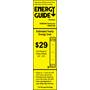 Samsung PN60E7000 EnergyGuide label