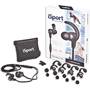 Monster® iSport Immersion Headphones with included accessories