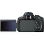 Canon EOS Rebel T4i Kit with 18-135mm Lens Back, with articulated LCD touch panel extended