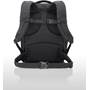 Sony LCS-BP3 Back shoulder straps, chest strap, and waist belt displayed