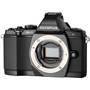 Olympus OM-D E-M5 3X Zoom Lens Kit Front, 3/4 angle, body only