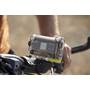 Sony HDR-AS15 Shown with waterproof enclosure on handlebar mount (not included)
