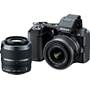 Nikon 1 V2 Camera with Two Zoom Lenses Front