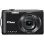 Nikon Coolpix S3300 Front - Black