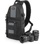 Lowepro Slingshot 102 AW shown with DSLR and lens (not included)