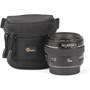 Lowepro Lens Case 8cm x 6cm shown with lens (not included)