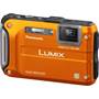 Panasonic Lumix DMC-TS4 Front - Orange